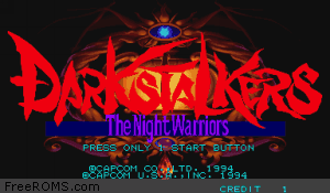 Darkstalkers: The Night Warriors Screen Shot 1