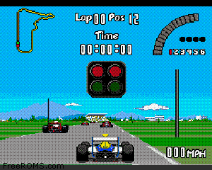 Nigel Mansell's World Championship Screen Shot 2