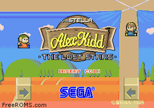 Alex Kidd: The Lost Stars (set 2, unprotected) Screen Shot 1