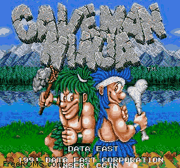 Caveman Ninja (US) Screen Shot 1