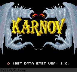 Karnov (US) Screen Shot 1