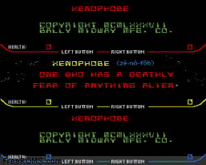 Xenophobe Screen Shot 1