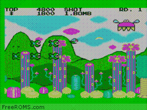 Fantasy Zone Screen Shot 2