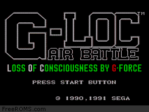 G-Loc Air Battle Screen Shot 1