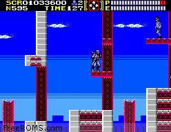 Ninja Gaidensms Screen Shot 2