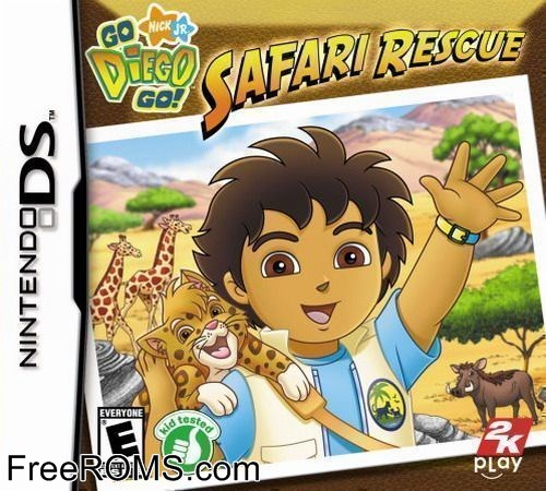 Go, Diego, Go! - Safari Rescue Screen Shot 1