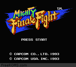 Mighty Final Fight Screen Shot 1