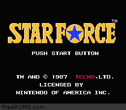 Star Force Screen Shot 1