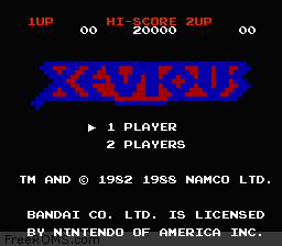 Xevious Screen Shot 1