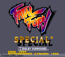 Fatal Fury Special Screen Shot 1