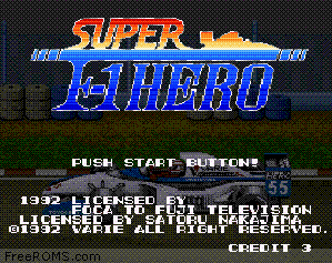 Super F1 Hero Screen Shot 1