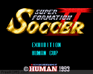 Super Formation Soccer II Screen Shot 1