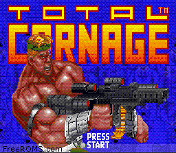 Total Carnage Screen Shot 1